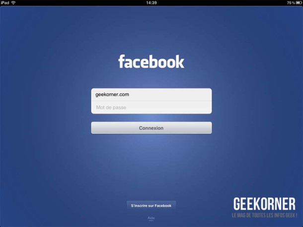 Facebook iOS Aout 2012 - Geekorner 01