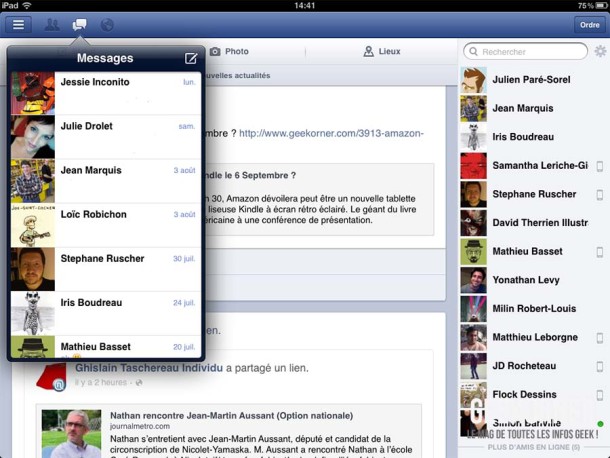 Facebook iOS Aout 2012 - Geekorner 03