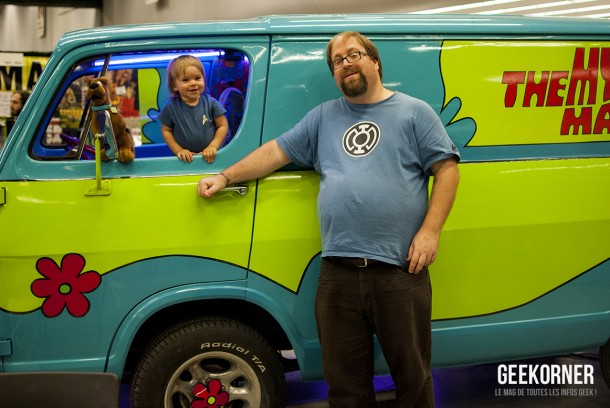 Mystery Machine - Scooby-Doo - Comiccon Montréal 2012 - Geekorner - 001